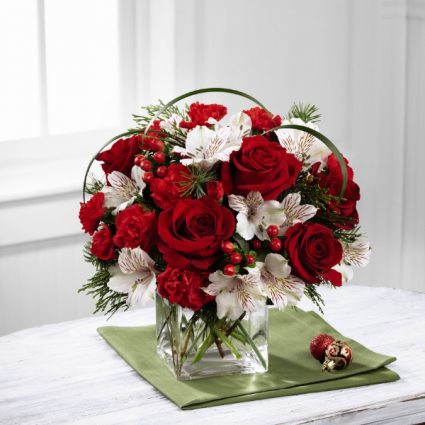 Holiday Hopes Bouquet Christmas