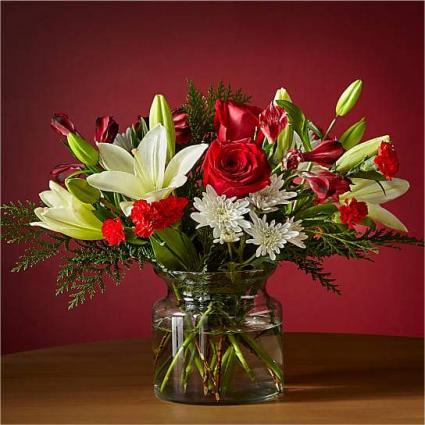 Holiday Vacation Bouquet Fresh Flower Bouquet