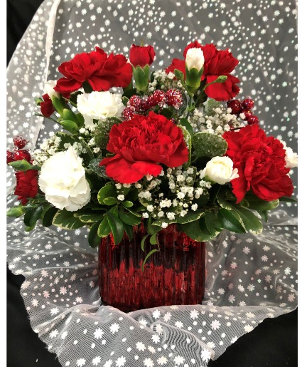 HOLIDAY WISHES BOUQUET  ARRANGEMENT 