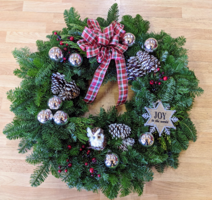 Holiday Wreath  Christmas Gift