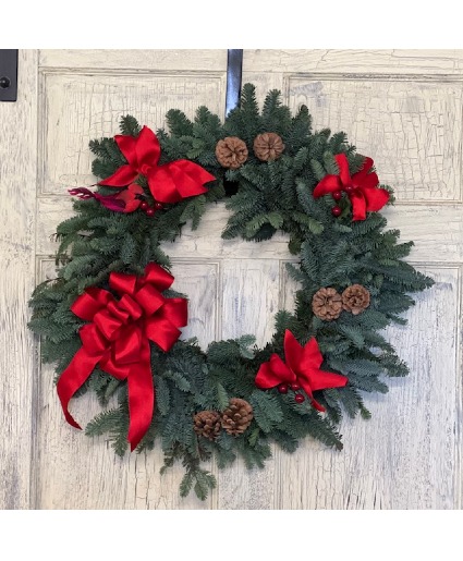 Holiday Wreath 22" 