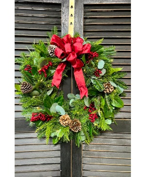 Holiday Wreath Christmas Wreath