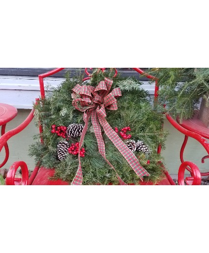 Holiday Wreath evergreen