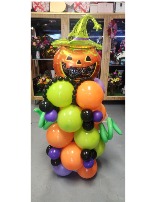 Witches Brew Balloon Tower  4 foot Balloon Column