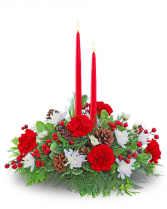 Holly Jolly Centerpiece Centerpiece