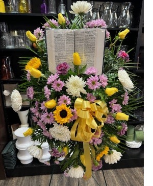 Holy Bible Standing Spray 