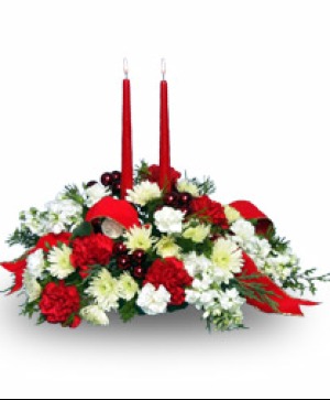 Home for the Holidays centerpiece