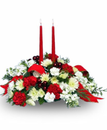 Home for the Holidays centerpiece