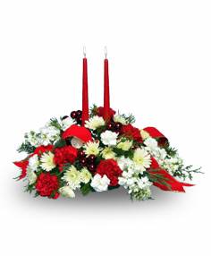 HOME FOR THE HOLIDAYS Christmas Centerpiece