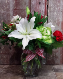 Home for the Holidays Vase Arrangement