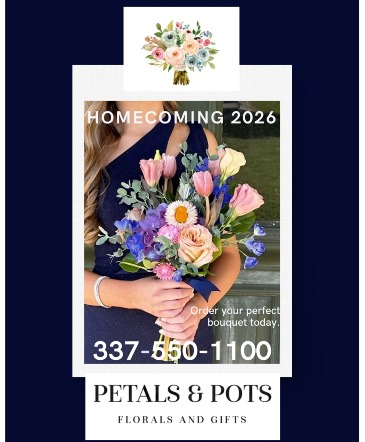 Homecoming Bouquets  in Eunice, LA | PETALS & POTS, LLC
