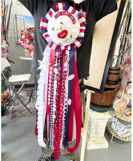 Texas Pride Mum Custom Color Belong School