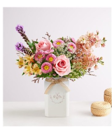 Honey Bee Buzz Ceramic  in Oakdale, NY | POSH FLORAL DESIGNS INC.