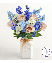 Honey Bee Buzz Delphinium Bouquet 