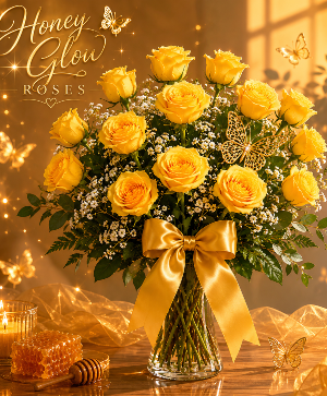 Honey Glow Roses Call Us for Faster Service & Daily Specials: (915) 303-8500 Text Us to Order Anytime: (915) 505-3708 Your trusted source for Flowers & Delivery in El Paso TX