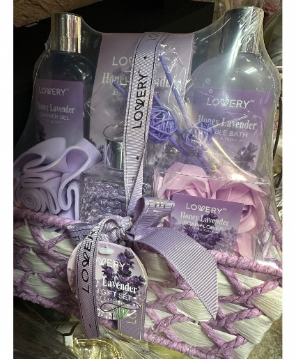 Honey lavender gift set  