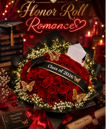 Honor Roll Romance Call Us for Faster Service & Daily Specials: (915) 303-8500 Text Us to Order Anytime: (915) 505-3708 Your trusted source for Flowers & Delivery in El Paso TX