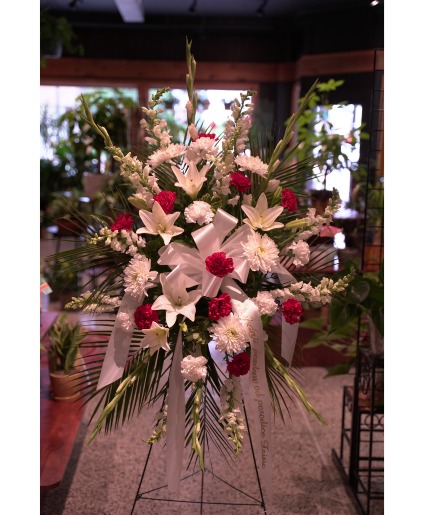 Honorable Memories  Red & White Spray