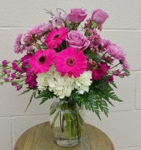 Hopeless Romantic II Vased Arrangement