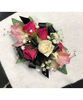 Hot and Cold Wrist Corsage