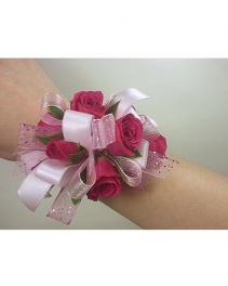 Hot Pink Corsage 