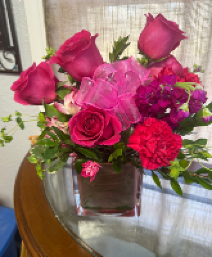 Hot Pink Roses