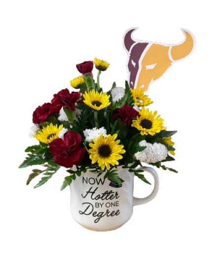 Mavs Hotter by One Degree Mug  Arrangement