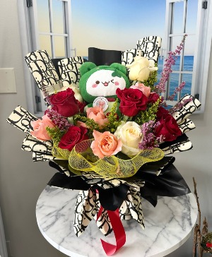 Hug in a Bouquet Random Custom Order