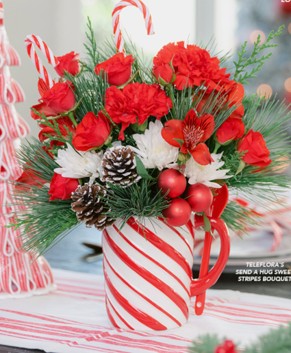 Hug in a Mug Floral Arrangement