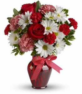 Hug your Valentine valentine bouquet