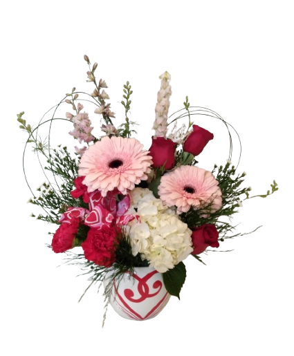 Hugs & Kisses Valentine's Arrangement