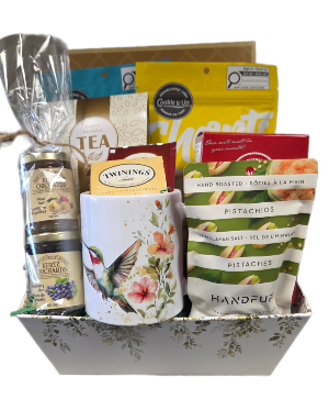 Humming Bird Sweetness Gourmet Basket