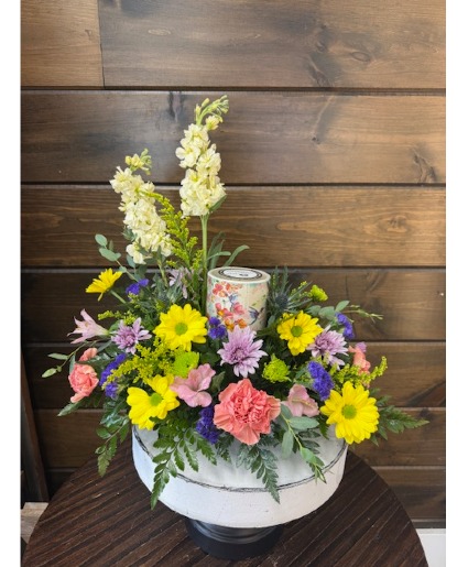 Hummingbird Candle Garden  