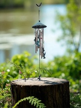 Hummingbird Windchime 29"