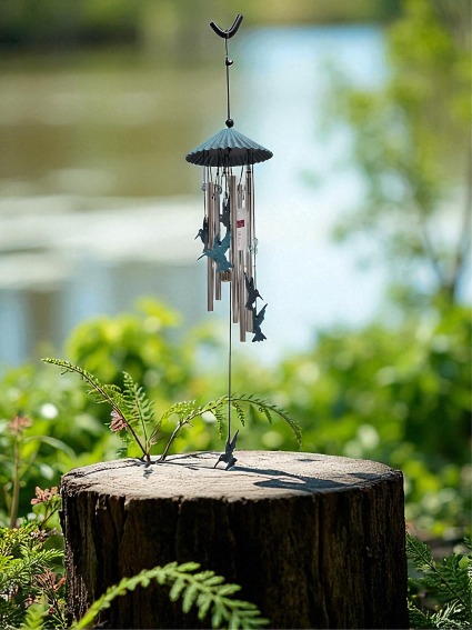 Hummingbird Windchime 29"