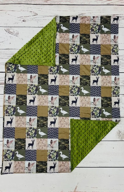 Hunting Baby Blanket 