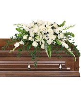 HUSHED GOODBYE CASKET SPRAY FSN-HUSH