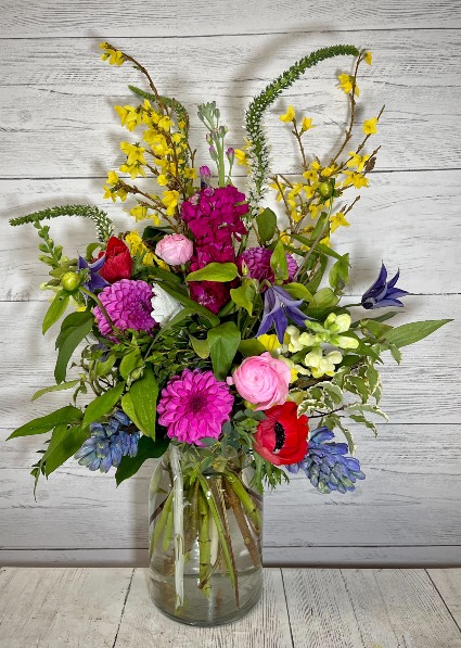 Hyacinth Wildness Vase Arrangement
