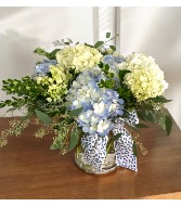 Hydrangea Blooms Arrangement 