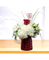 Hydrangea Shirley Temple Vase Arrangement