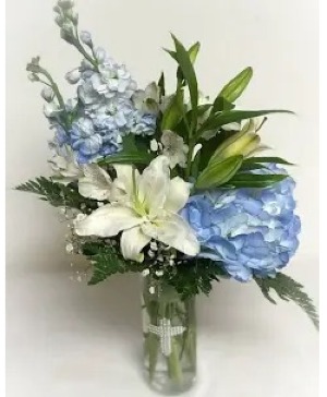 Hydrangea & Lilies 