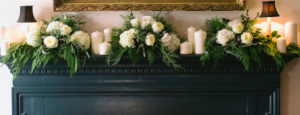 Hydrangea Mantel  Ceremony 