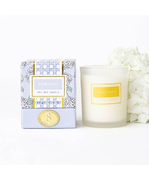 Hydrangea Soy Wax Candle 