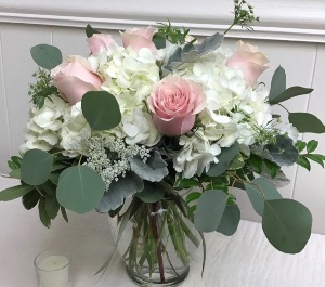 Hydrangea Thyme  Vase 