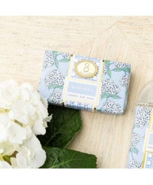 Hydrangea Wrapped Bar Soap 