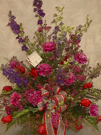 I come to the Garden vase arrangement