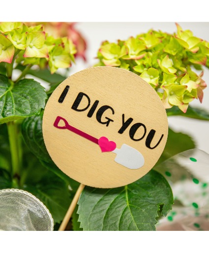"I Dig You" Plant Pick