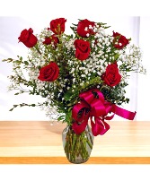 Peregrine Dozen  Vase Arrangement