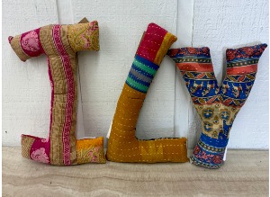 "I L Y" Monogram Pillows  