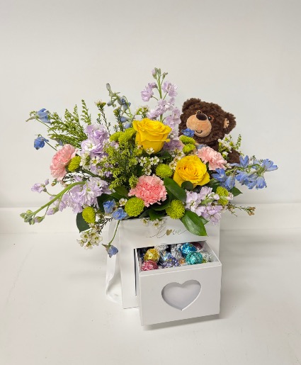 I Love You Beary Much Bloom Box in Osceola, WI - The Wild Violette